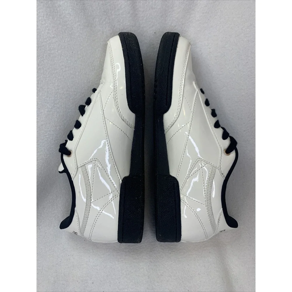 Reebok Club‎ C 85 Sneakers Womens 5 White Patent Leather Low Top Classic